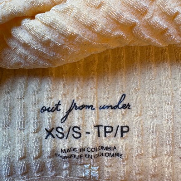 NWOT Out from Under Urban Outfitters Seamless Pale Orange Bralette, Size: XS-S - Picture 3 of 3